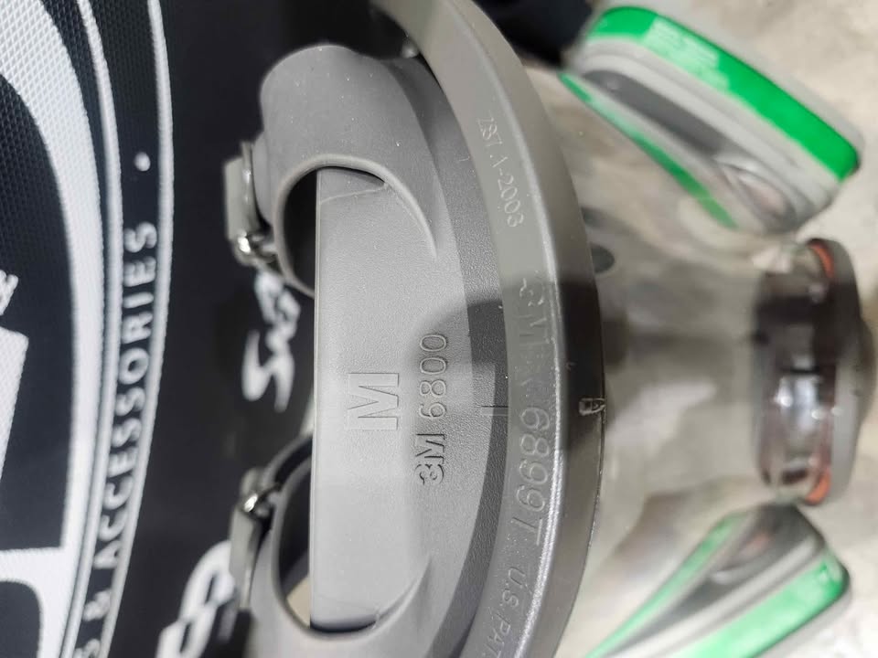 3M Full Face Respirator - 2 Available