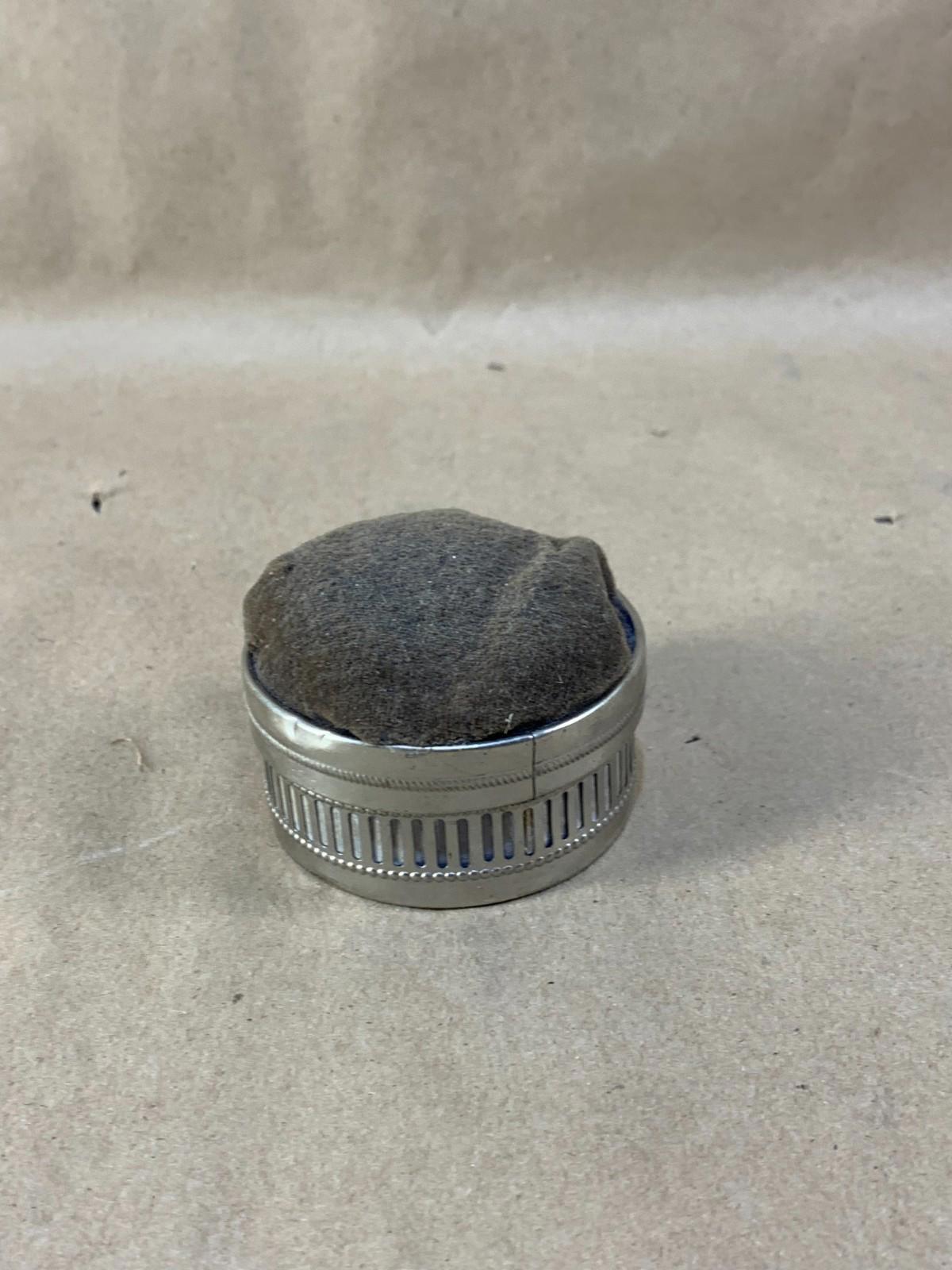 Antique Silver color Trinket Box 1902