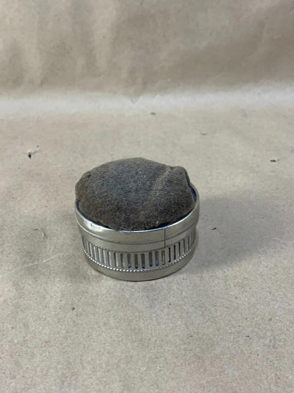 Antique Silver color Trinket Box 1902