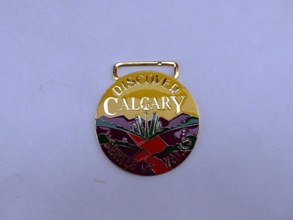 Discover Calgary "Series Of Walks" Metal Medallion - Walking Running 3" Medal CA