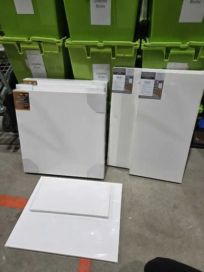 New! Various Sized Blank Canvases