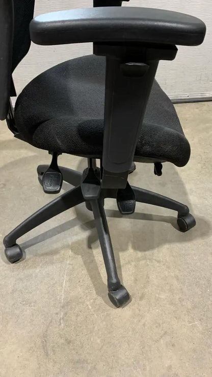 Black Erganomic Mesh back Office Chair - 2 available