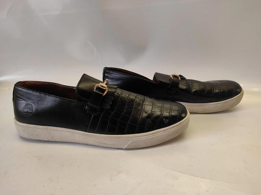Timberland Men's Milo Bay Slip On Sneaker Loafer Black Size-46