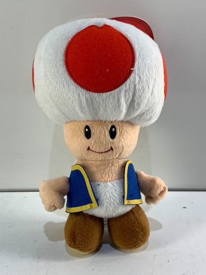 Rare Nintendo Toad Mushroom Super Mario Plush Toy Collect 25010A