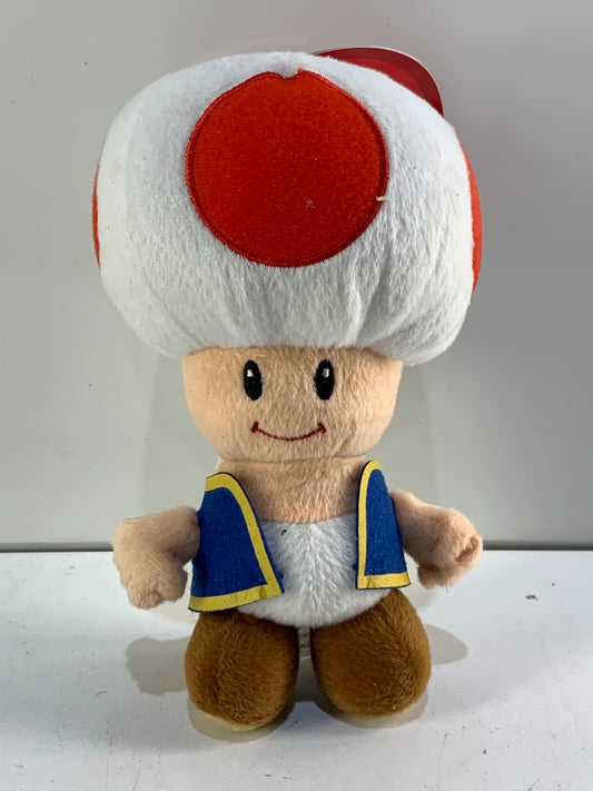 Rare Nintendo Toad Mushroom Super Mario Plush Toy Collect 25010A