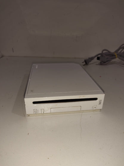 Nintendo Wii White Replacement Console RVL-001 With Power Cable - Tested