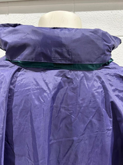 Vintage Wetskins 80's Rain Poncho One Size Purple/Yellow/Green
