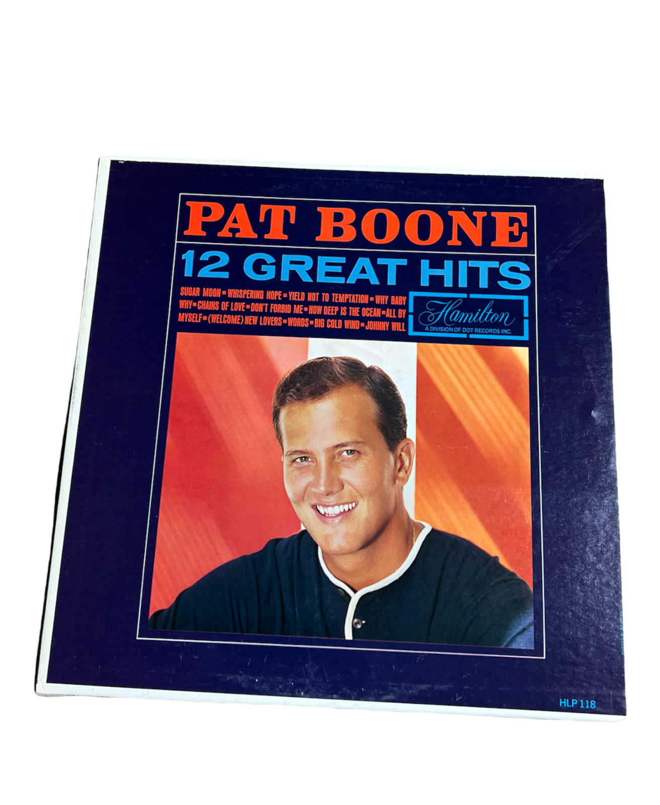 Melodic Memories: Pat Boone '12 Great Hits' LP Vinyl Record