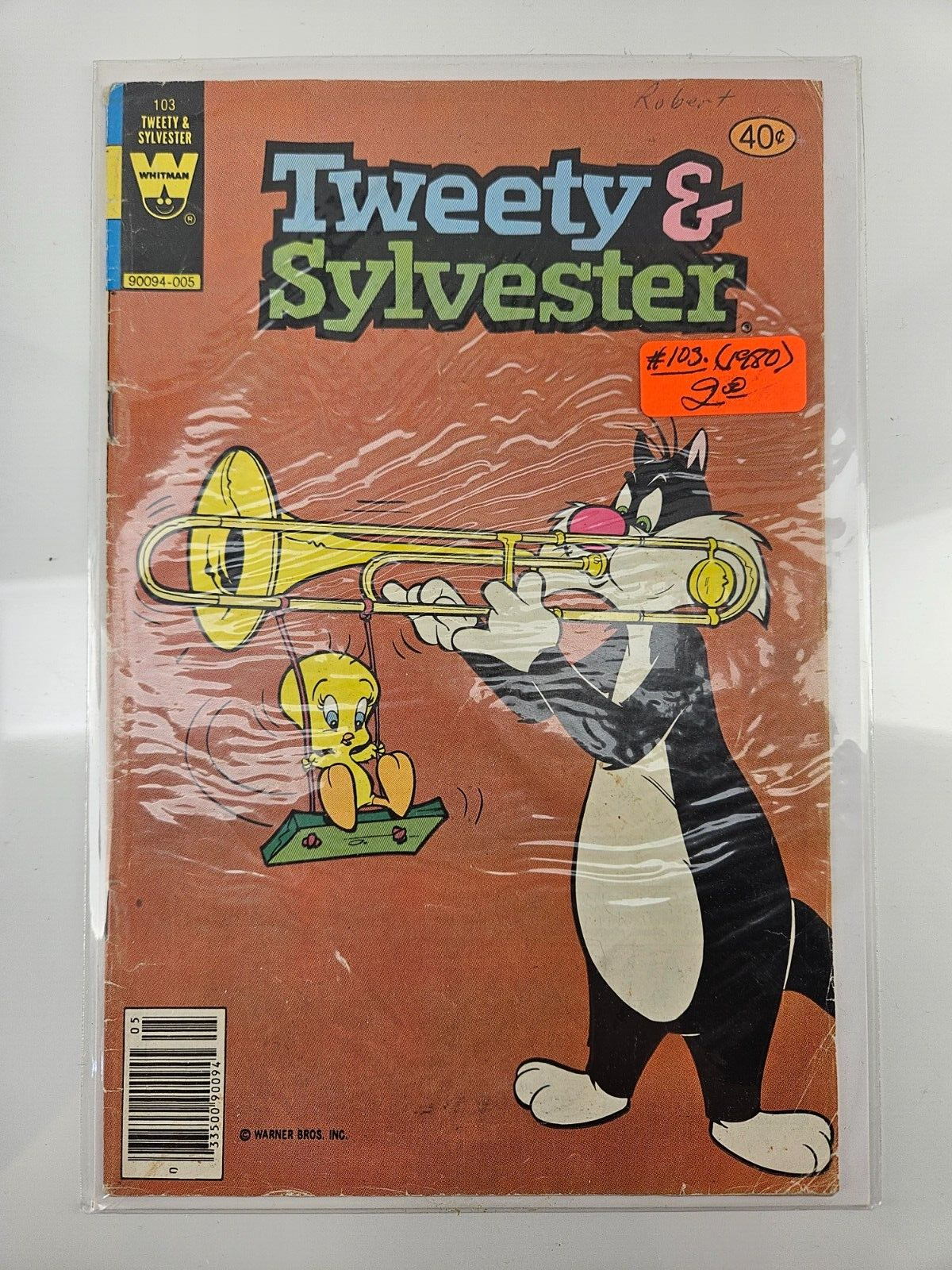 Tweety and Sylvester #103 Comic - Vintage Looney Tunes Cartoon Collectible