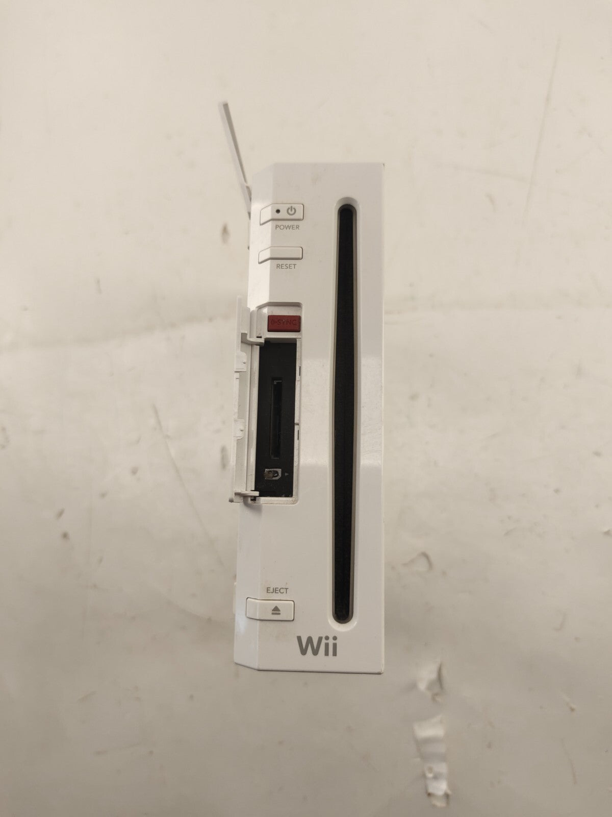 Nintendo Wii Console Sensor A/V Cord Power Supply Controller White RVL001 Bundle