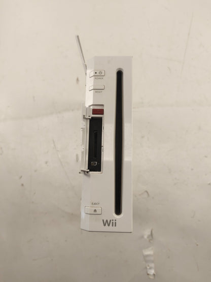 Nintendo Wii Console Sensor A/V Cord Power Supply Controller White RVL001 Bundle