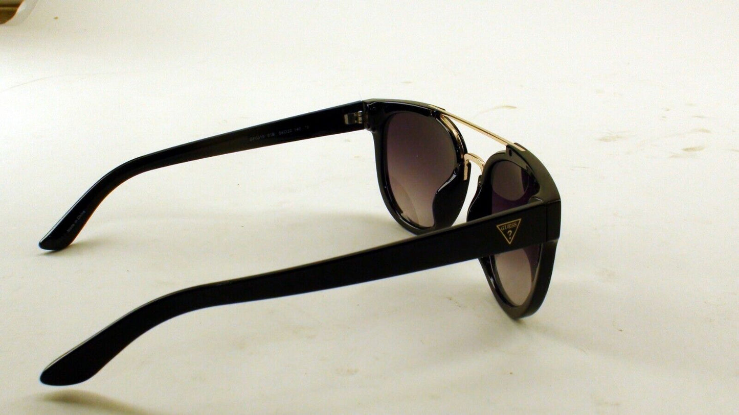 Guess GF0315 018 Sunglasses Black Round Sunglasses