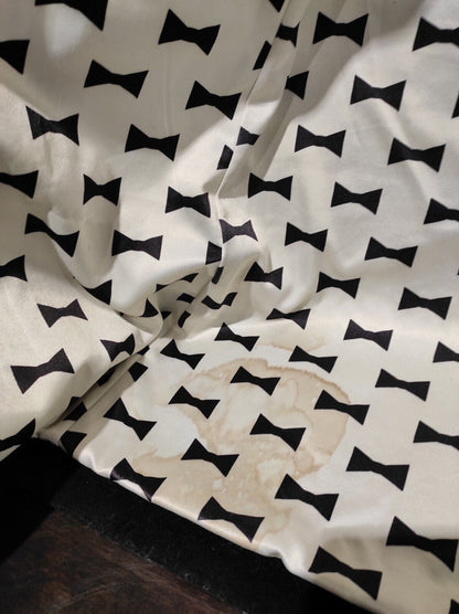 Kate Spade Black Wool Blend Coat w/ Bow Pockets Size- L