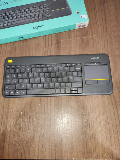 Logitech - K400 Plus TKL Wireless Membrane Keyboard for PC/TV/Laptop/Tablet