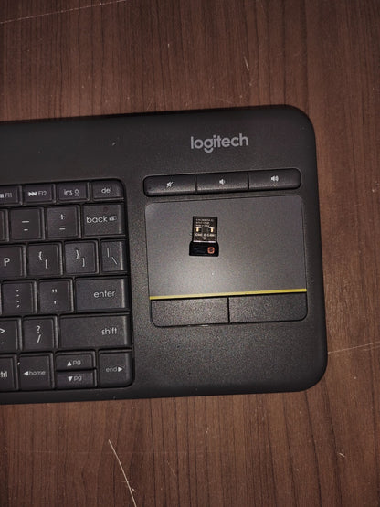 Logitech - K400 Plus TKL Wireless Membrane Keyboard for PC/TV/Laptop/Tablet