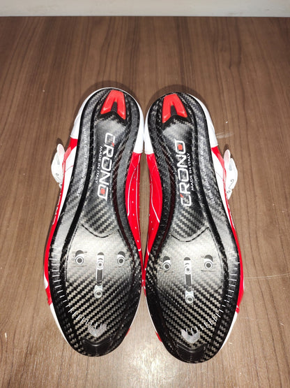 Crono Nylon Cycling Shoes - White - Size - 42 (EUR)