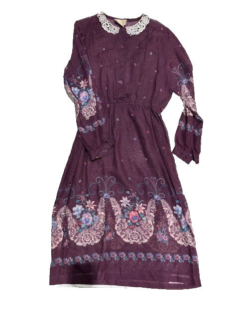 Vintage Dress Long Sleeve