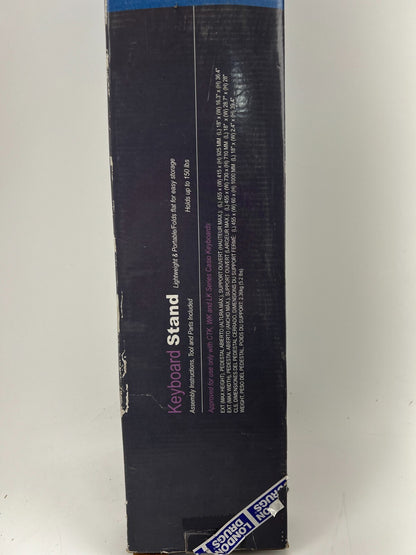 Casio Electronic Keyboard Stand Open Box Adjustable
