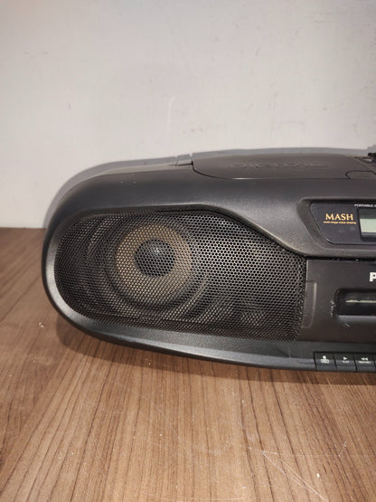 Panasonic RX-DS101 Cassette Player / Recorder Radio CD Boom Box Ghetto Blaster