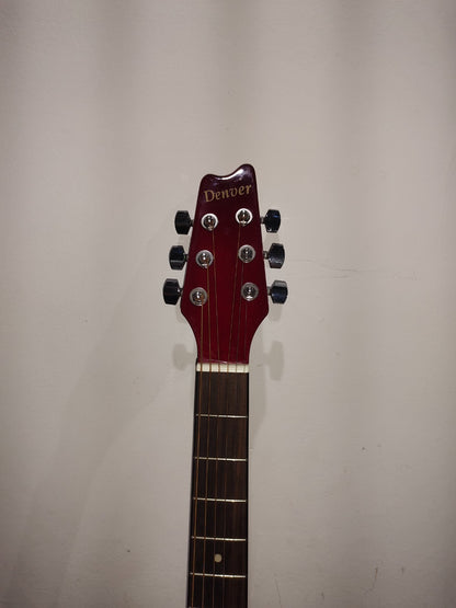 Denver DD44S Guitar RED - With Bag