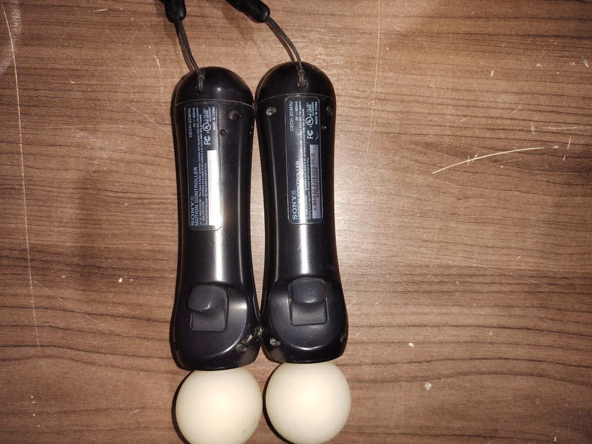 Sony Move Motion Controller PlayStation PS3/PS4 VR CECH-ZCM1U - Set of 2