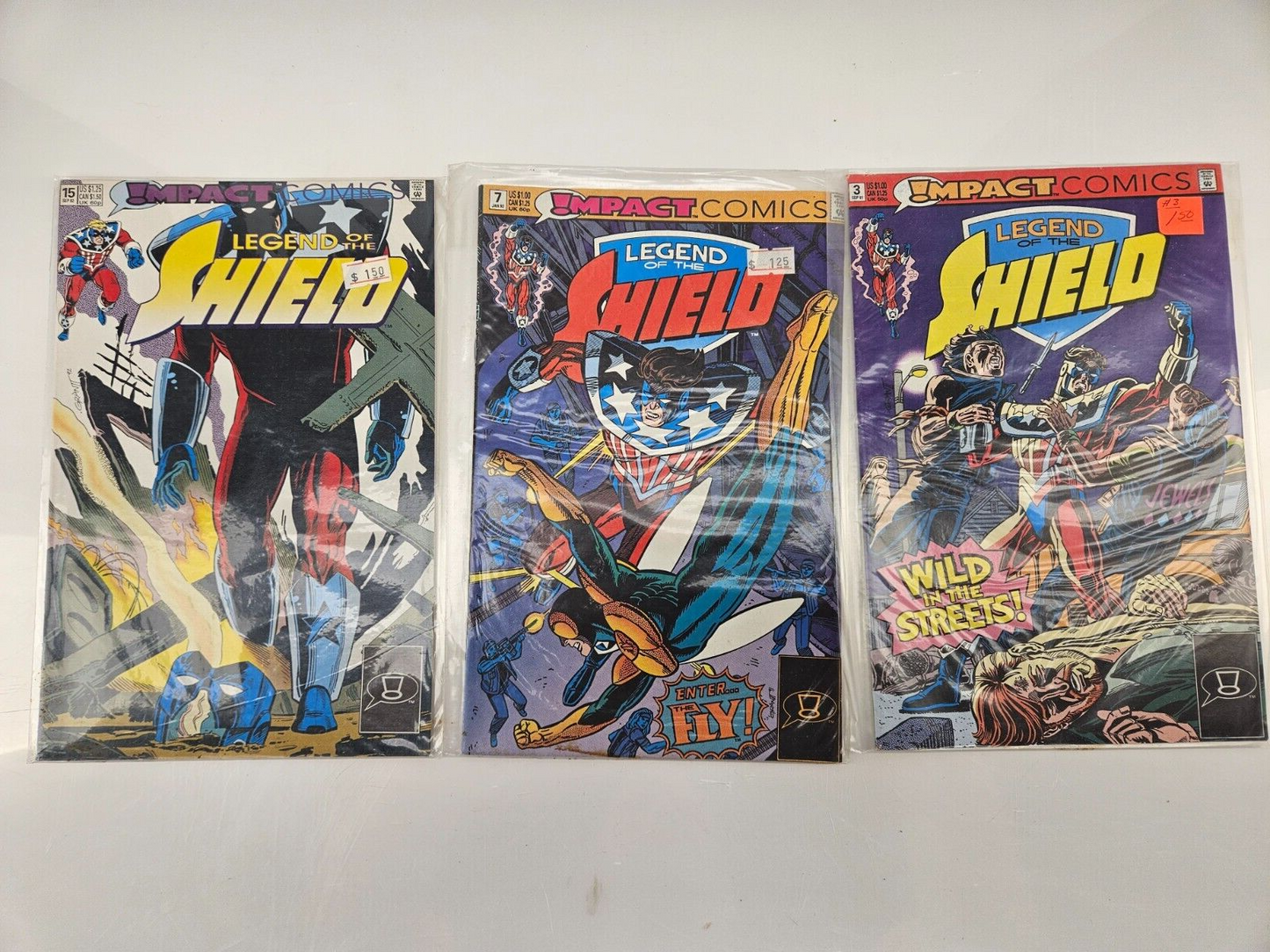 Legend of the Shield & The Original Shield Comic Lot - 21 Issues - Vintage Superhero Collection