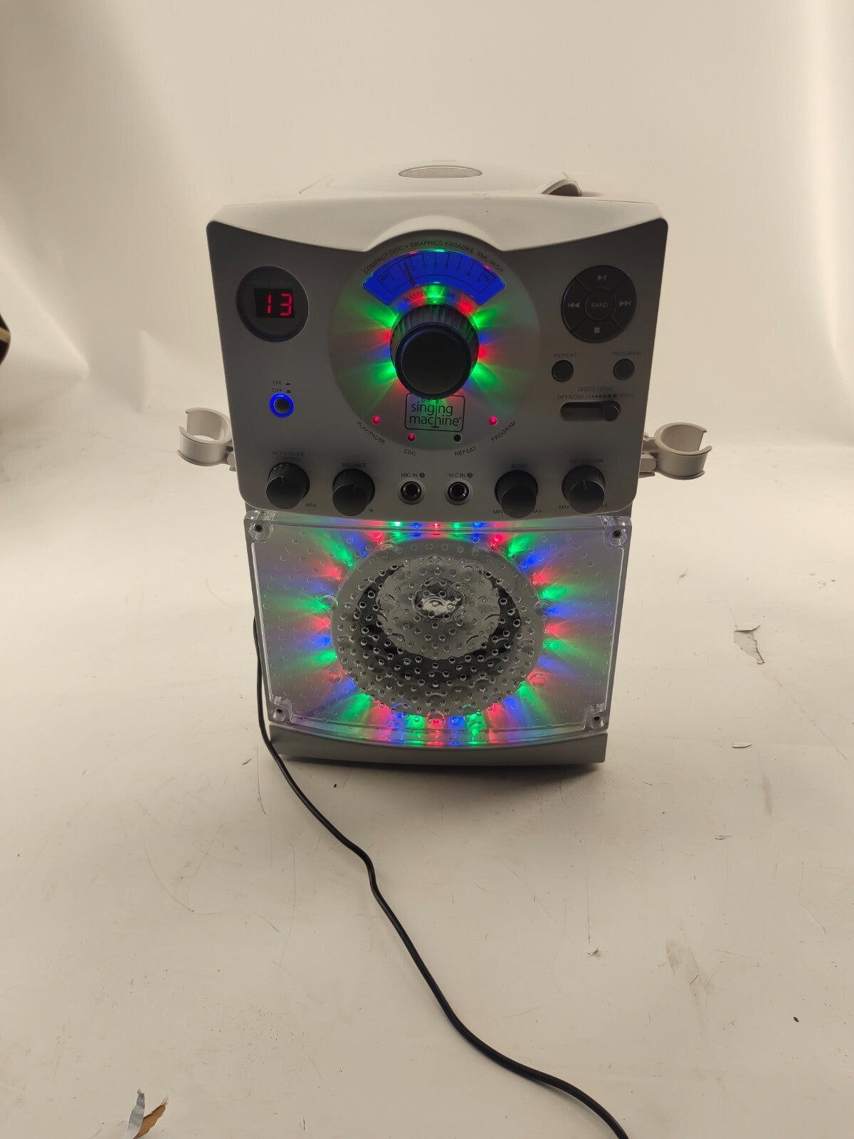 The Singing Machine - Portable CDG Player Karaoke + 1 Mic – Rebound Centre