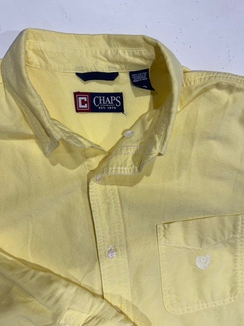 Chaps Yellow Shirt For Men