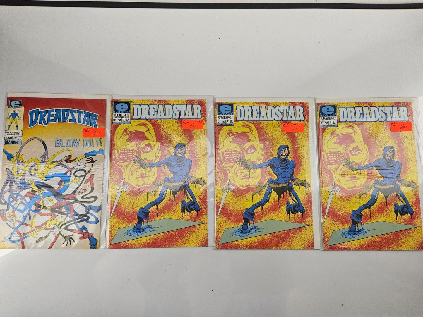 Dreadstar Comic Book Lot of 14 - Vintage Epic Comics Collection