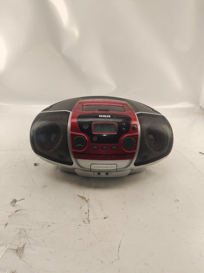 RCA RCD175-A CD Radio Boombox Disc Cassette Player Audio 3.5mm AUX in MP3 iPod