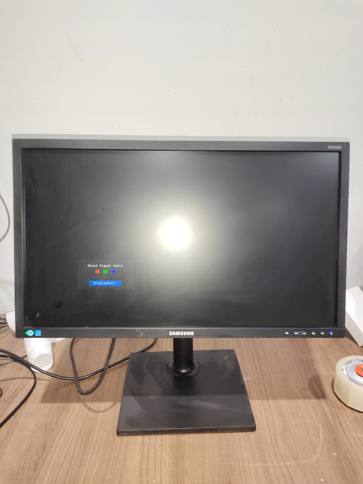 Samsung S24E650DW 24" Advanced Business Monitor - Black - 1
