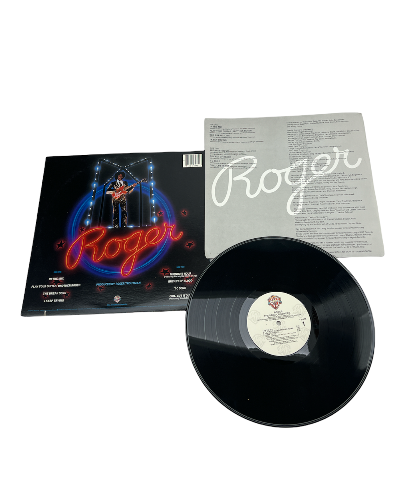 Continuing the Sonic Saga: Roger's The Saga Continues... on Vinyl LP Record