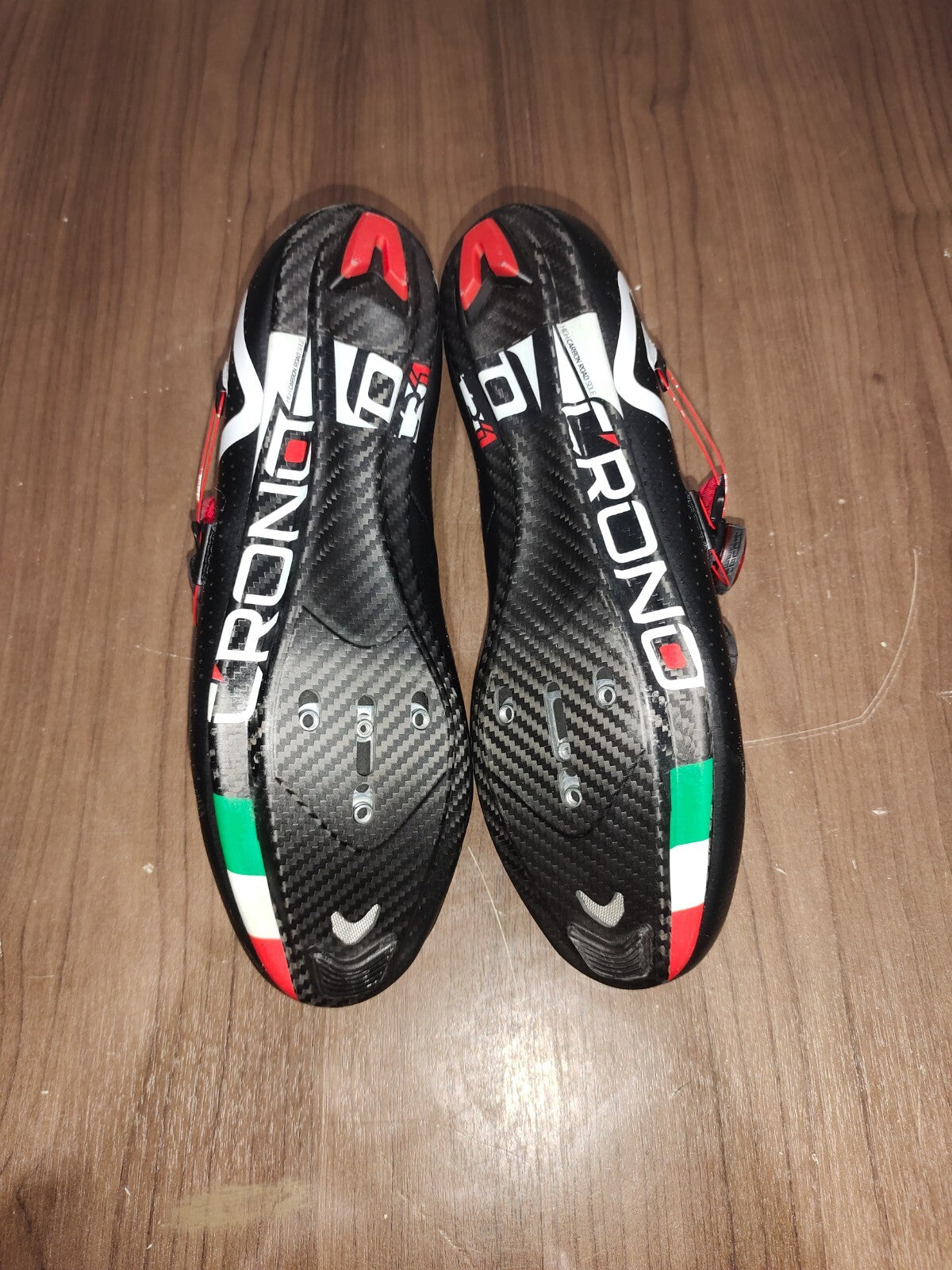 Crono Nylon Cycling Shoes - Matt Black - Size - 44 (EUR)