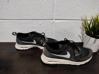 Nike Women's Air Max Thea Size 8.5 Black Running Shoes Sneakers