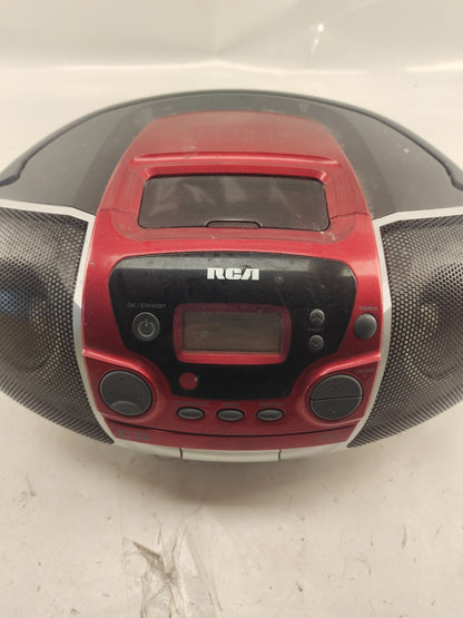 RCA RCD175-A CD Radio Boombox Disc Cassette Player Audio 3.5mm AUX in MP3 iPod
