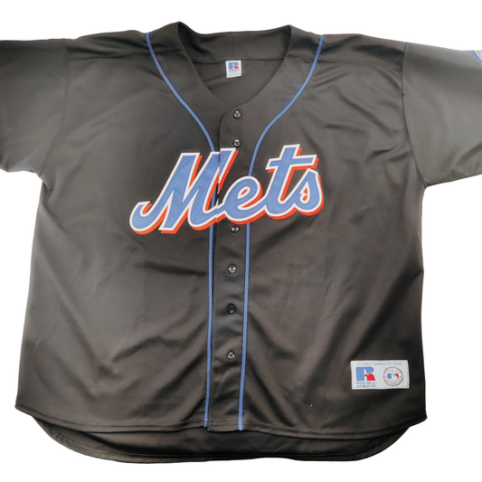 Russell Athletic Mets MLB Baseball Jersey Men's Size XXL Made in Canada