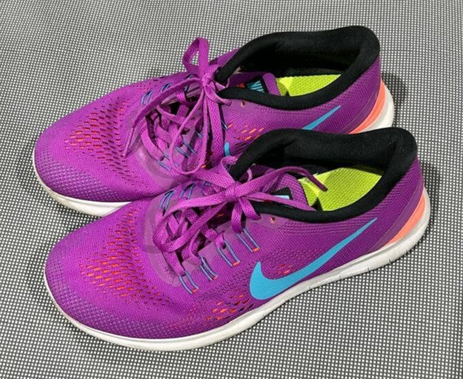 Nike Free Run Size 6 Women's Running Shoes Fuchsia