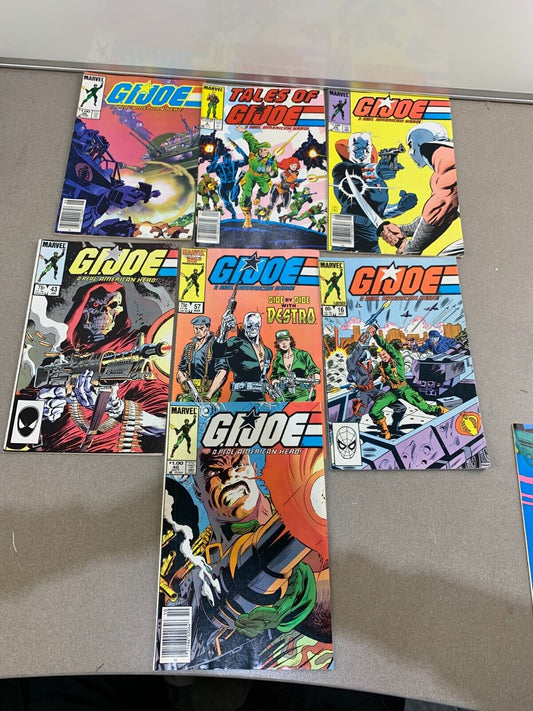 G.I. Joe A Real American Hero # 36, #4, #38, #16, #43, #57, #40 Marvel comics