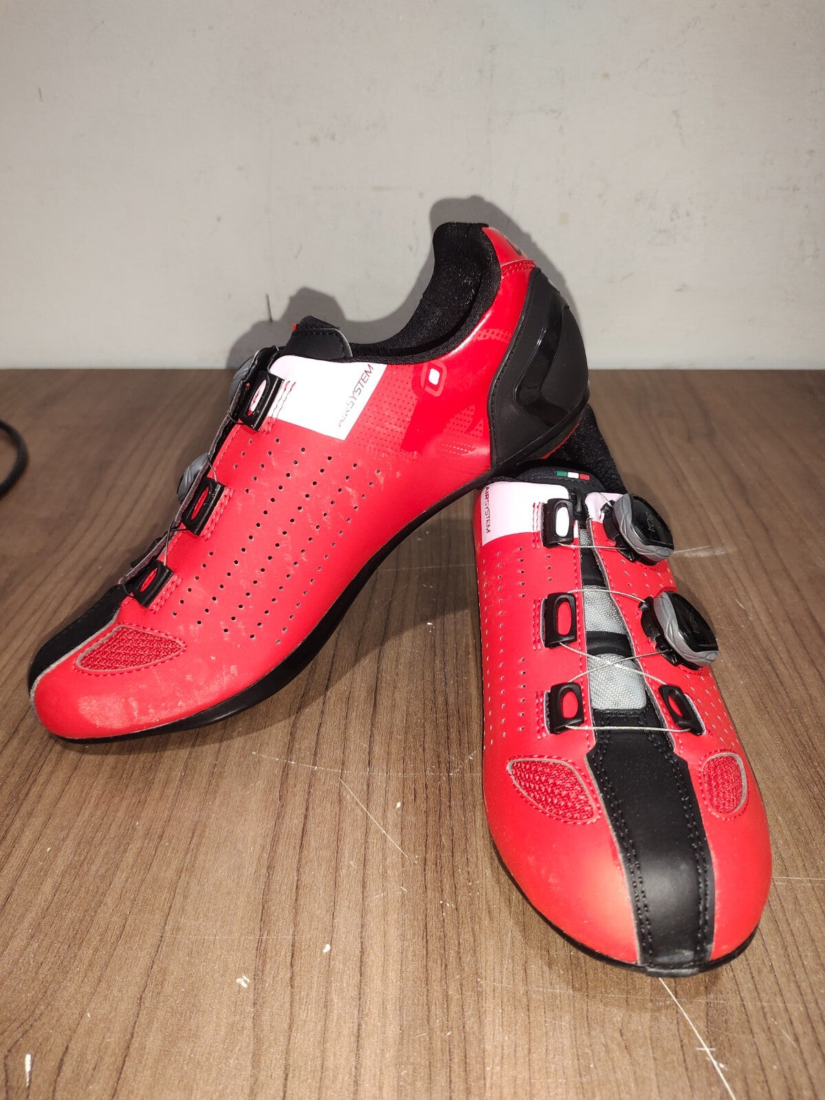 Chaussures de cyclisme en nylon Crono - Rouge - Pointure - 41 (EUR)