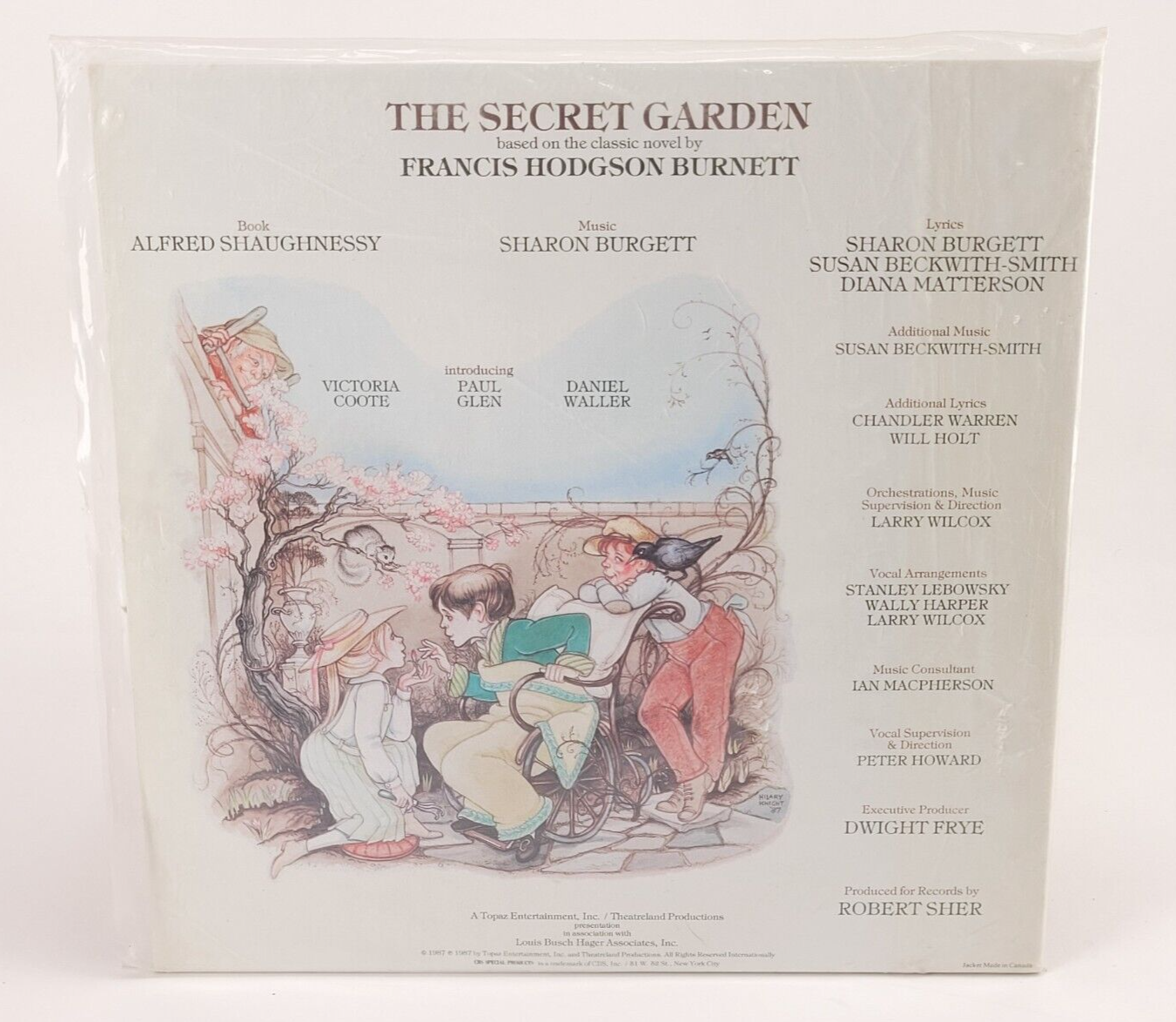 Unveiling The Secret Garden: CBS Musical Production on EX Vinyl LP Record