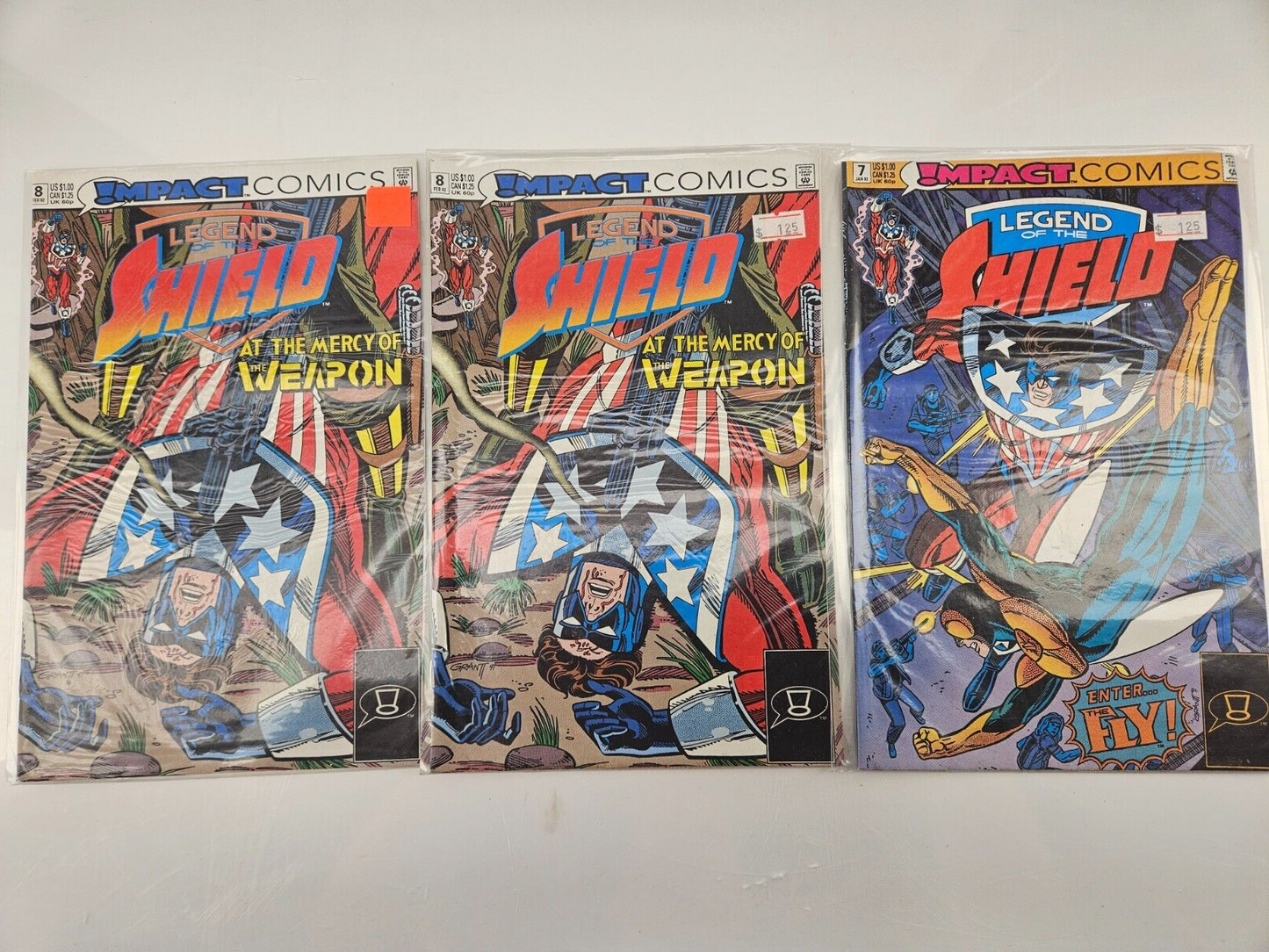 Legend of the Shield & The Original Shield Comic Lot - 21 Issues - Vintage Superhero Collection