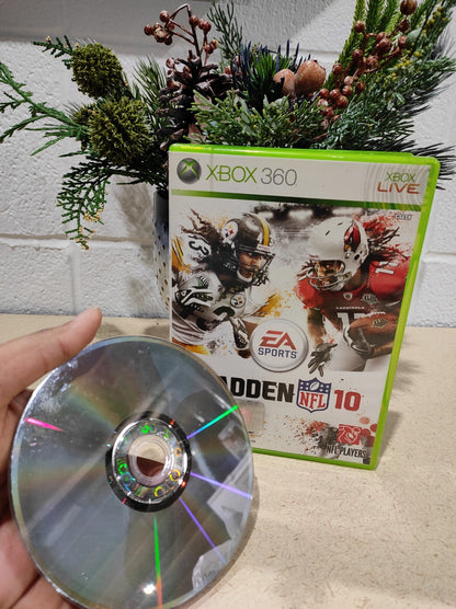 Madden NFL 10, 13, 25 & NCAA Football XBOX 360 Video Games 4-Lot EA Sports