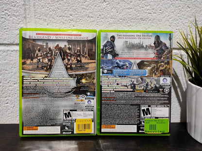 XBOX 360 Assassins Creed Video Games Brotherhood & Revelations