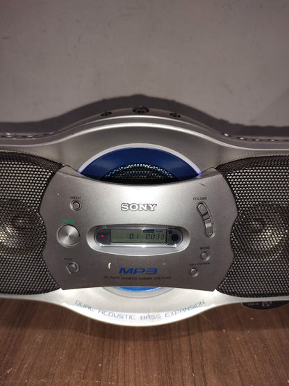 Sony CFD-F17CP CD - Radio - Cassette Recorder Boombox