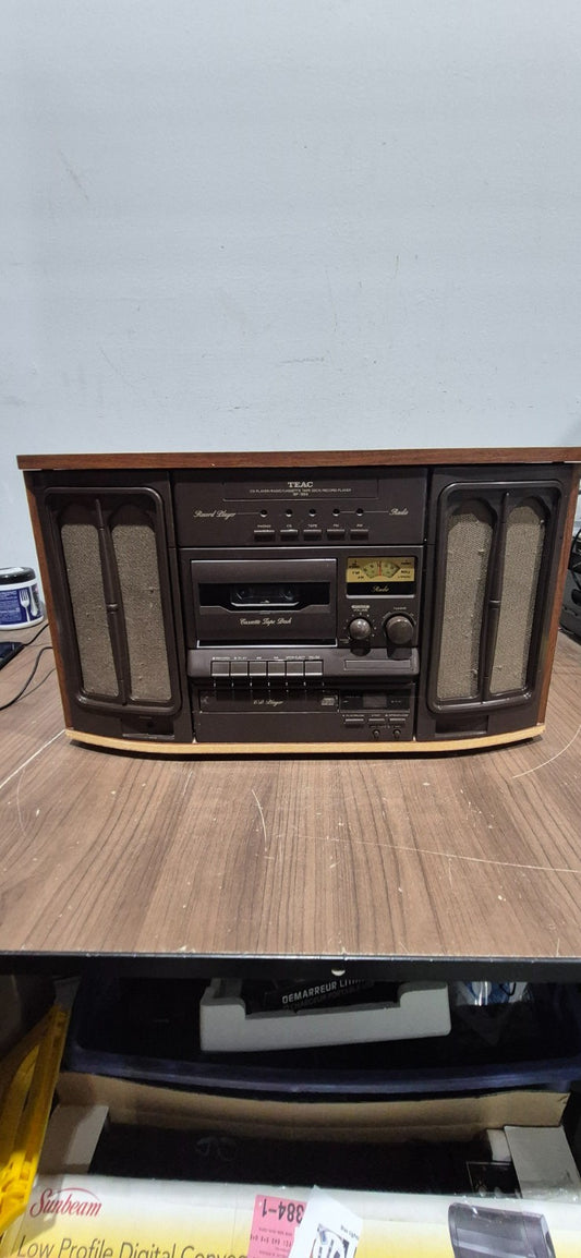 Nostalgia - TEAC Stereophonic GF-300, Record Player Radio Cassette and CD Player