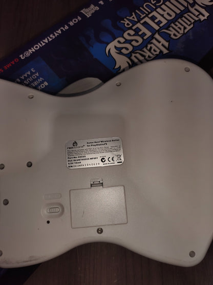 Red-Octane Guitar Hero Wireless Guitar White 95025 For Playstation 2 PS2 - 1