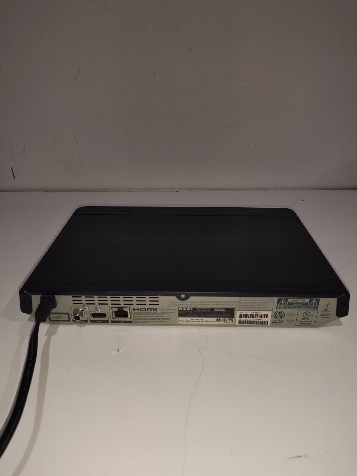 Philips BDP2985 Blu-ray Disc DVD Player 1080p