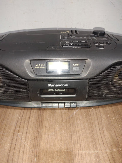 Panasonic RX-DS101 Cassette Player / Recorder Radio CD Boom Box Ghetto Blaster