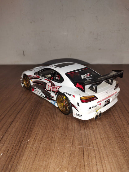 1:18 MUSCLE MACHINES NISSAN SILVIA S15 G-MAX AMZ #1250 - WHITE