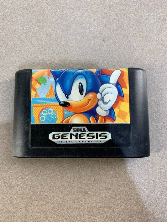 Sonic the Hedgehog (Sega Genesis, 1991) Cart Only